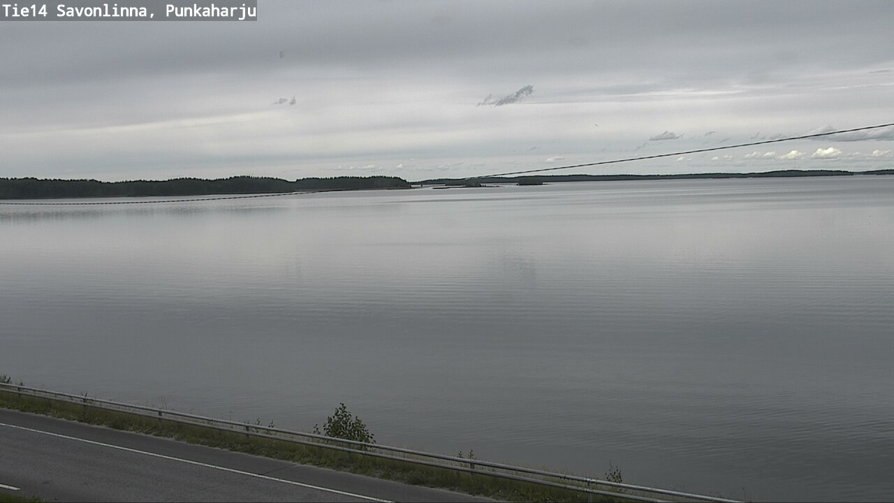 Weather Camera Image Road 14 Savonlinna, Punkaharju, Savonlinna, Etelä-Savo