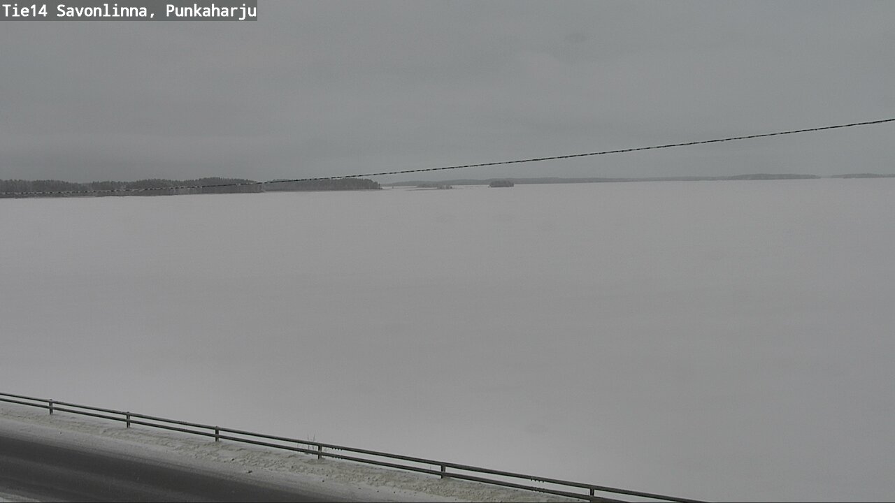 Weather Camera Image Road 14 Savonlinna, Punkaharju, Savonlinna, Etelä-Savo