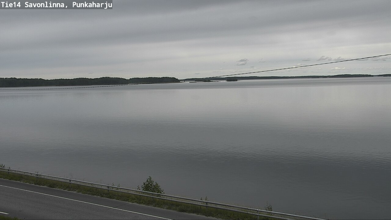 Weather Camera Image Road 14 Savonlinna, Punkaharju, Savonlinna, Etelä-Savo