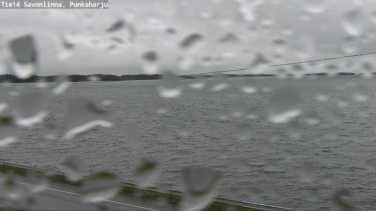 Weather Camera Image Road 14 Savonlinna, Punkaharju, Savonlinna, Etelä-Savo