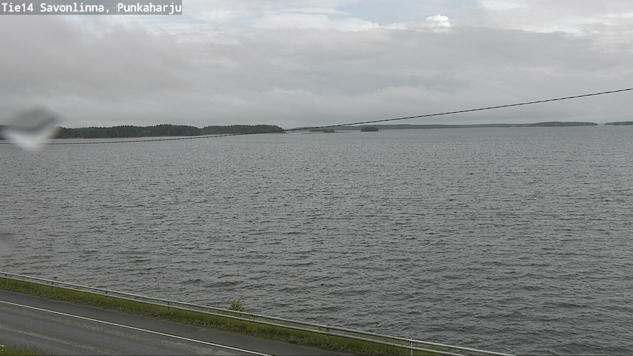 Weather Camera Image Road 14 Savonlinna, Punkaharju, Savonlinna, Etelä-Savo