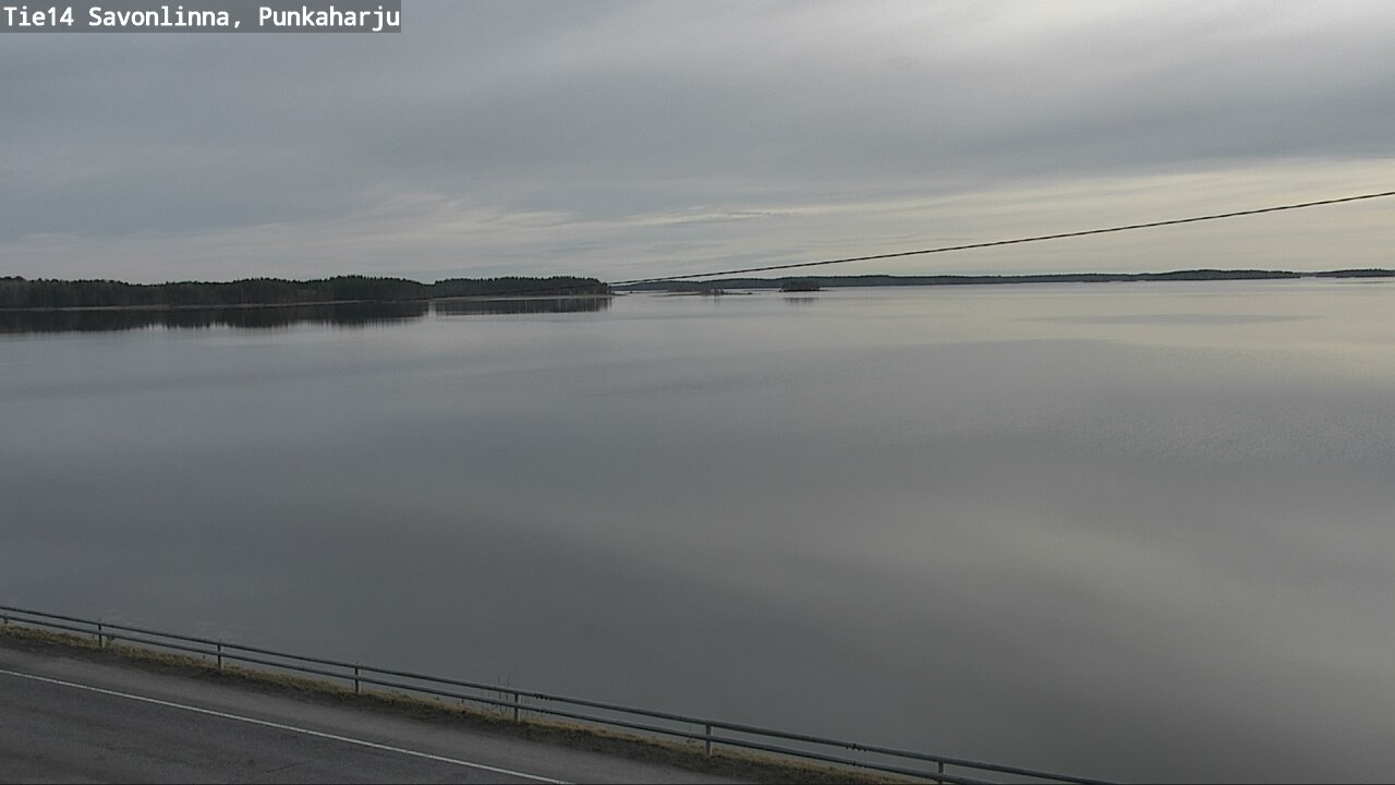Weather Camera Image Road 14 Savonlinna, Punkaharju, Savonlinna, Etelä-Savo
