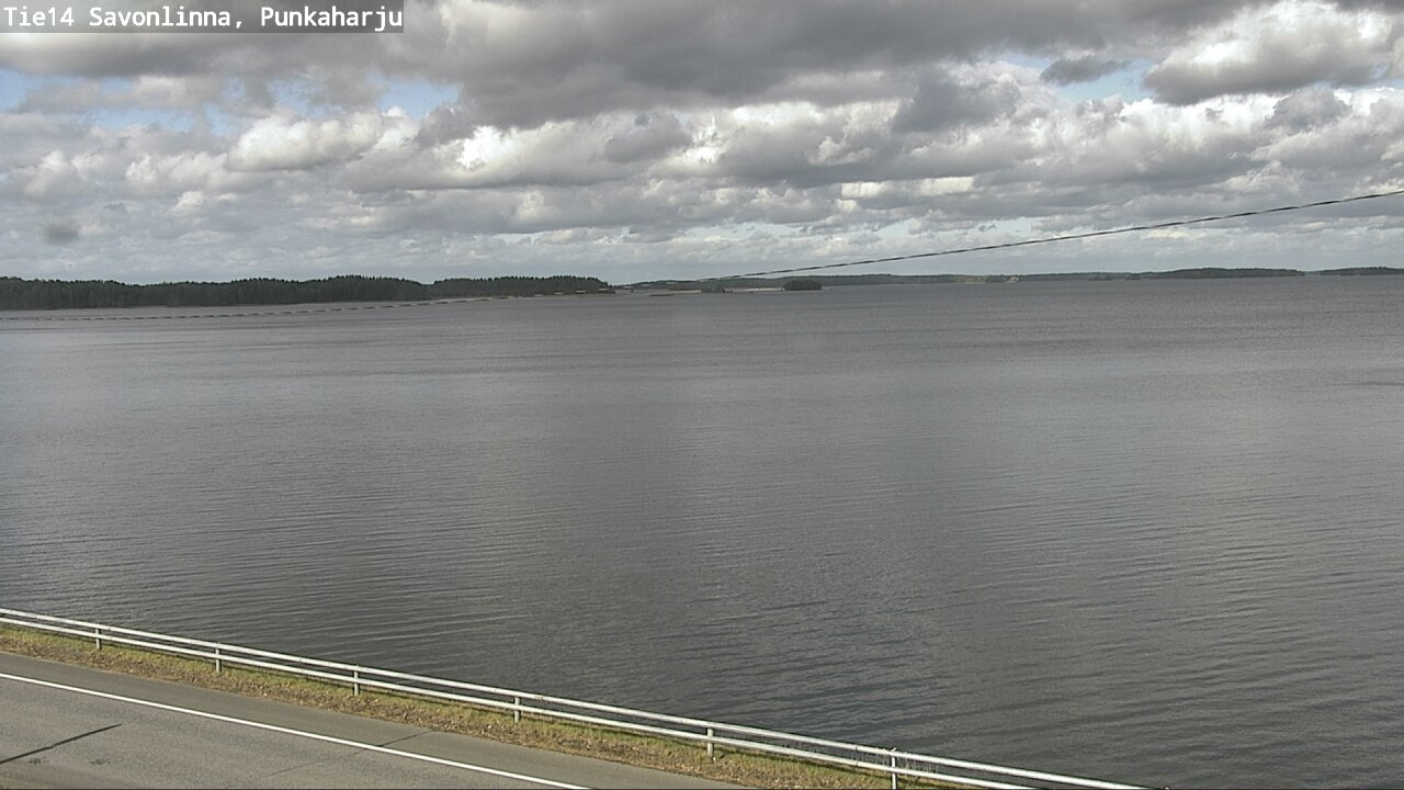 Weather Camera Image Road 14 Savonlinna, Punkaharju, Savonlinna, Etelä-Savo