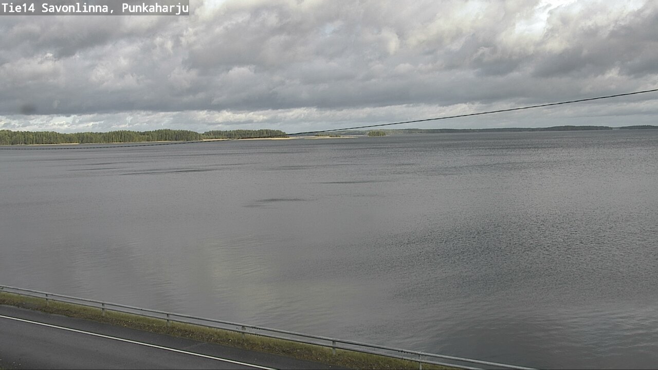 Weather Camera Image Väg 14 Savonlinna, Punkaharju, Savonlinna, Etelä-Savo