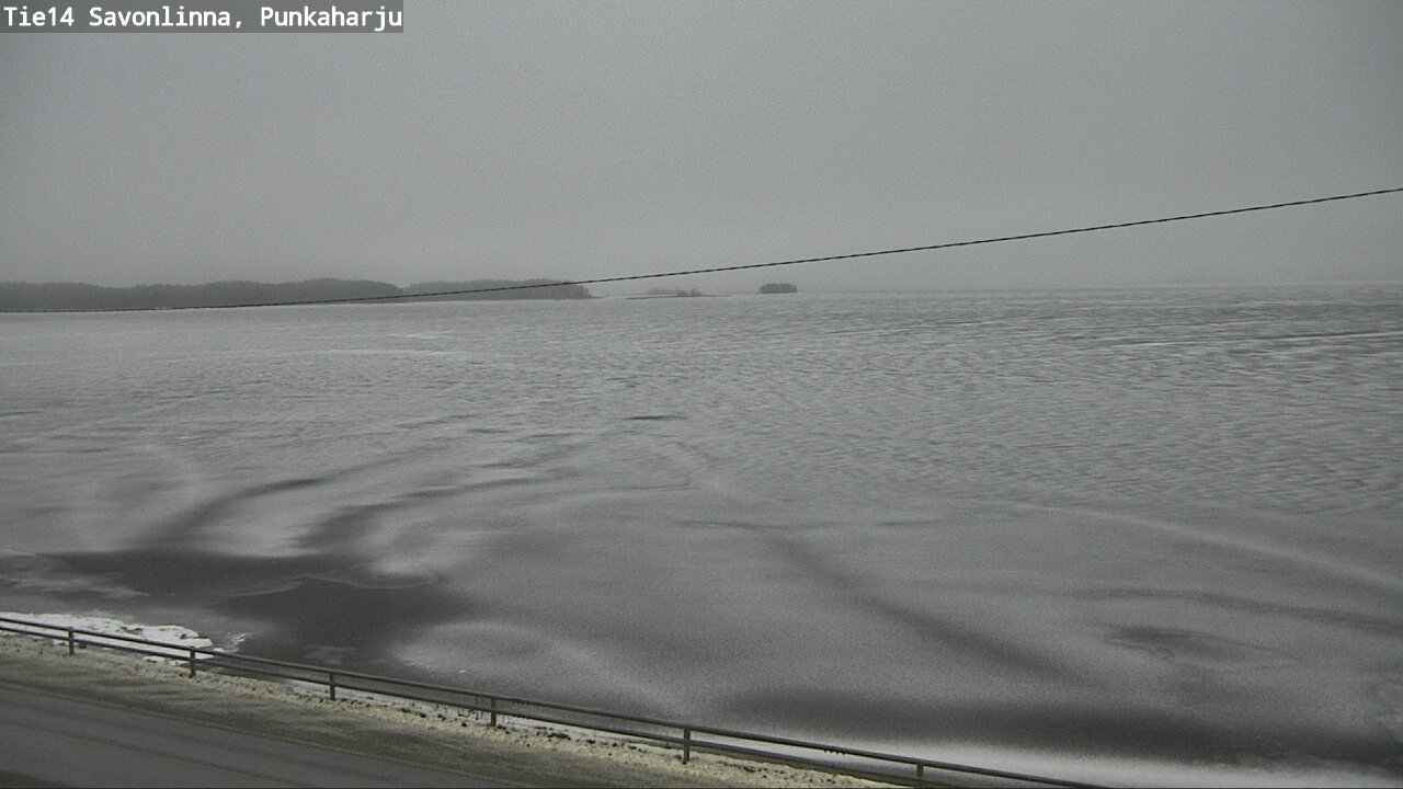 Weather Camera Image Väg 14 Savonlinna, Punkaharju, Savonlinna, Etelä-Savo