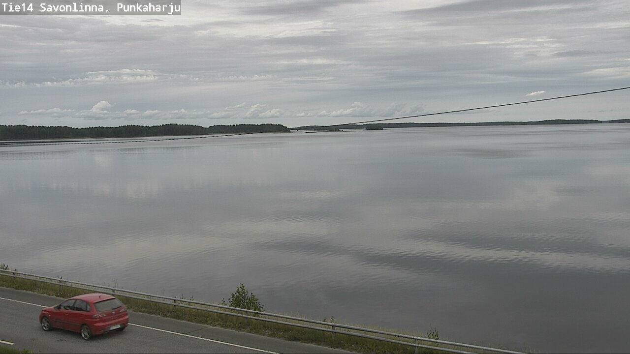 Weather Camera Image Road 14 Savonlinna, Punkaharju, Savonlinna, Etelä-Savo