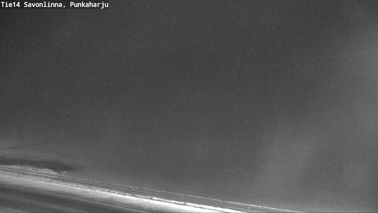 Weather Camera Image Väg 14 Savonlinna, Punkaharju, Savonlinna, Etelä-Savo