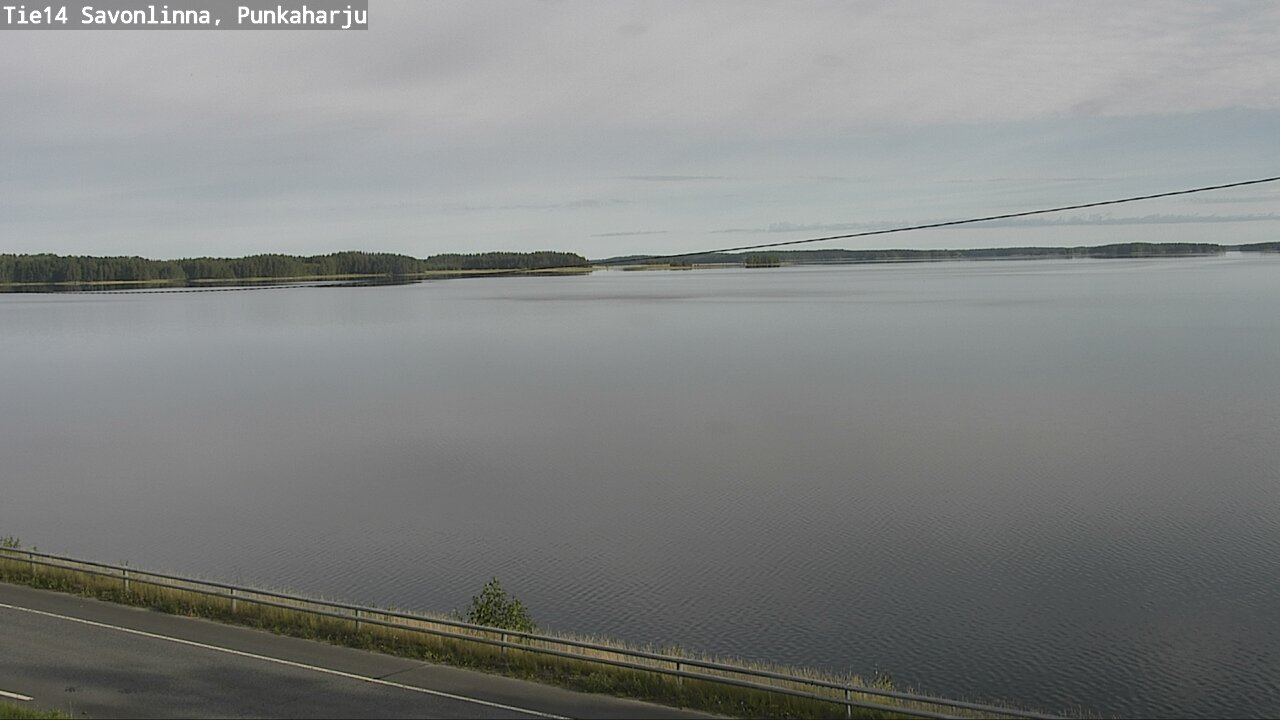 Weather Camera Image Road 14 Savonlinna, Punkaharju, Savonlinna, Etelä-Savo