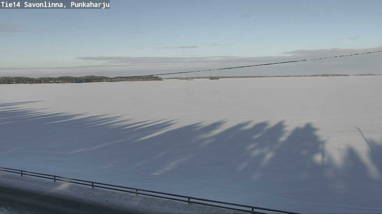 Weather Camera Image Road 14 Savonlinna, Punkaharju, Savonlinna, Etelä-Savo