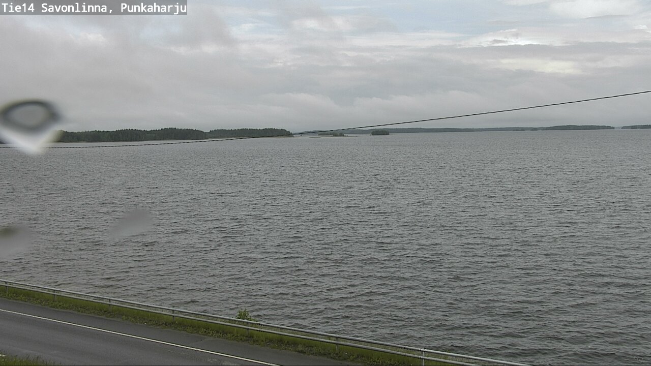 Weather Camera Image Road 14 Savonlinna, Punkaharju, Savonlinna, Etelä-Savo