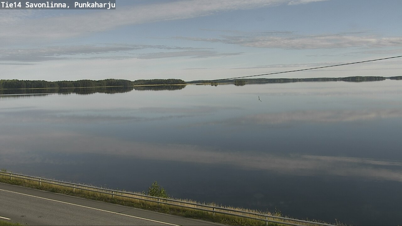 Weather Camera Image Road 14 Savonlinna, Punkaharju, Savonlinna, Etelä-Savo