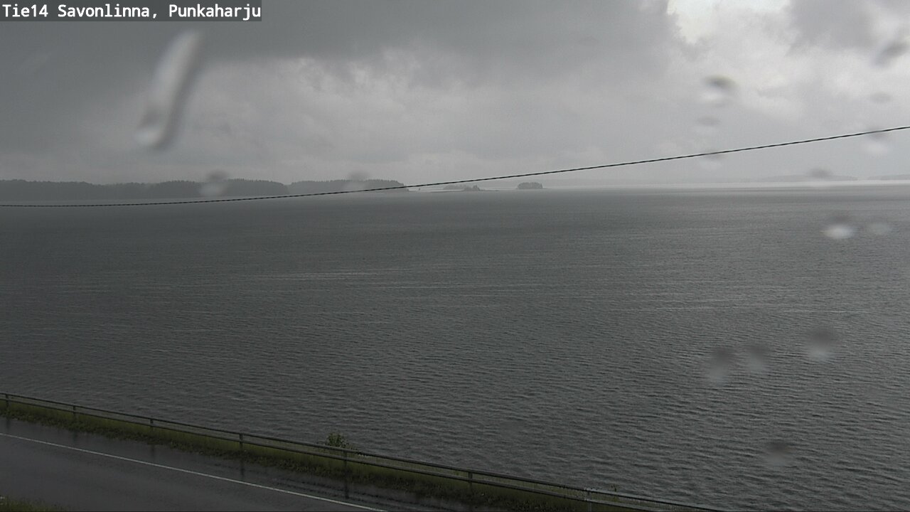 Weather Camera Image Road 14 Savonlinna, Punkaharju, Savonlinna, Etelä-Savo