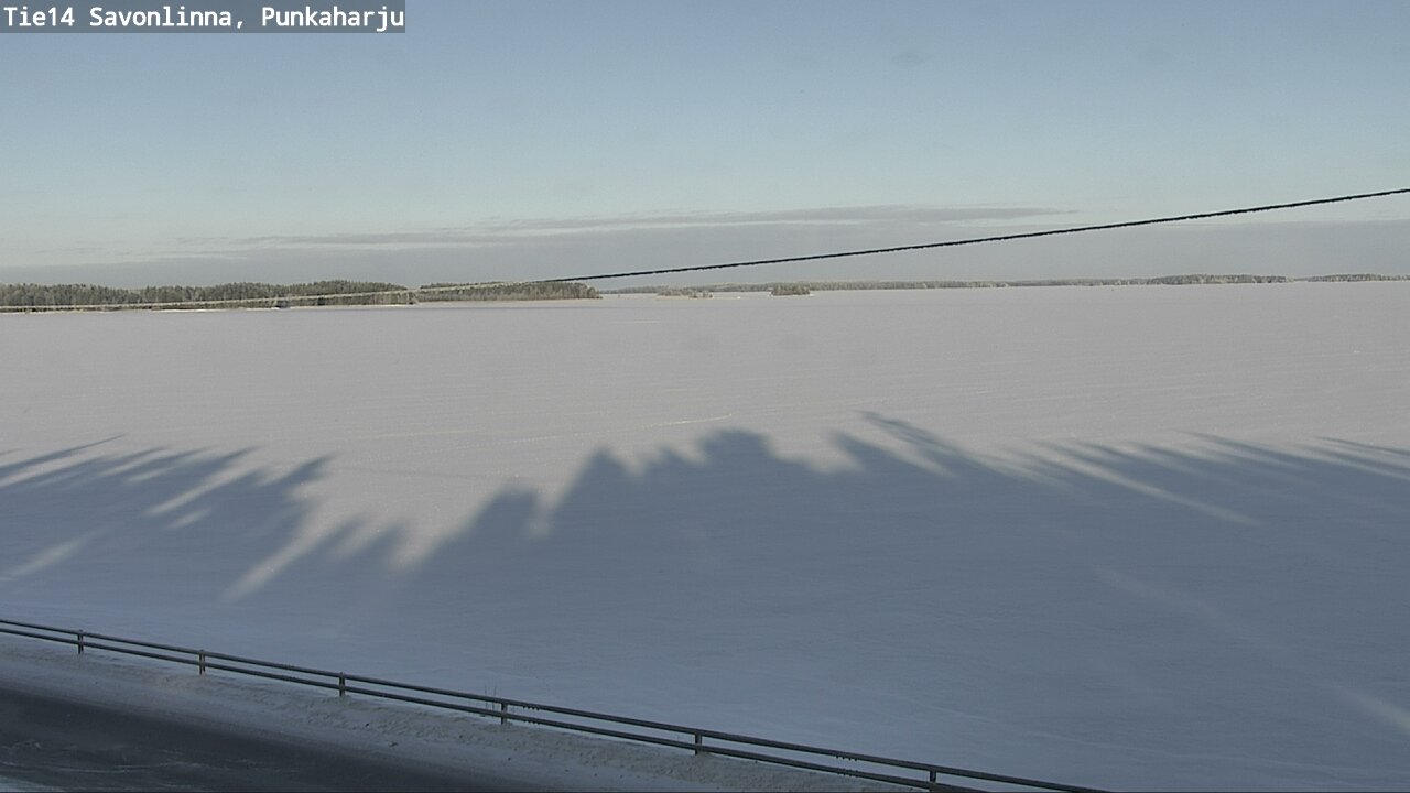 Weather Camera Image Road 14 Savonlinna, Punkaharju, Savonlinna, Etelä-Savo