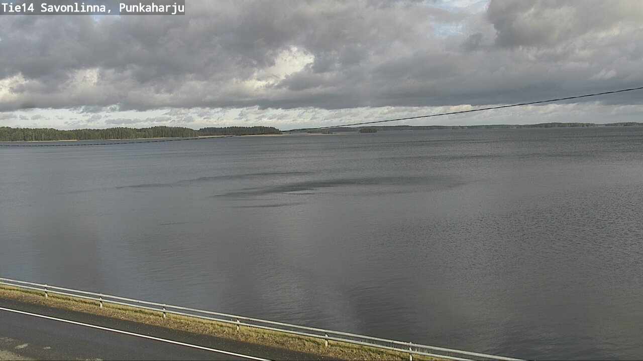 Weather Camera Image Väg 14 Savonlinna, Punkaharju, Savonlinna, Etelä-Savo