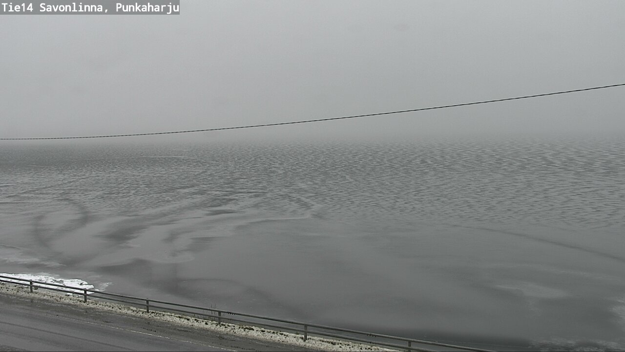Weather Camera Image Väg 14 Savonlinna, Punkaharju, Savonlinna, Etelä-Savo