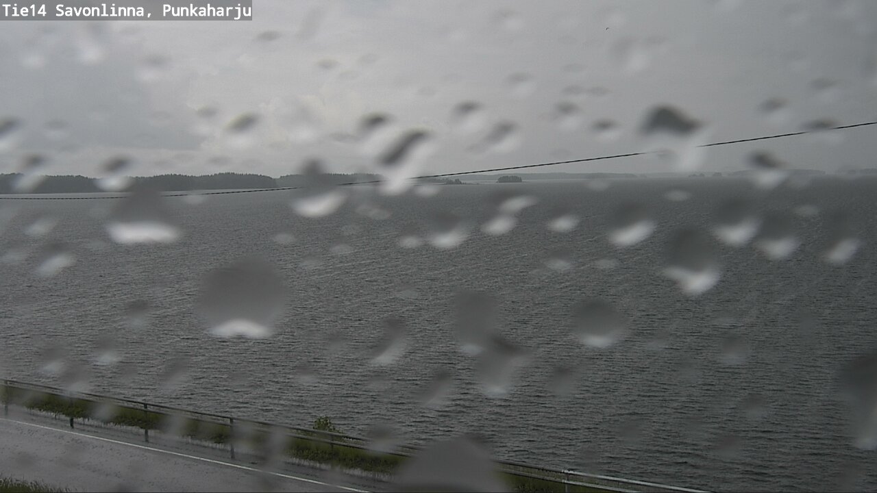 Weather Camera Image Väg 14 Savonlinna, Punkaharju, Savonlinna, Etelä-Savo