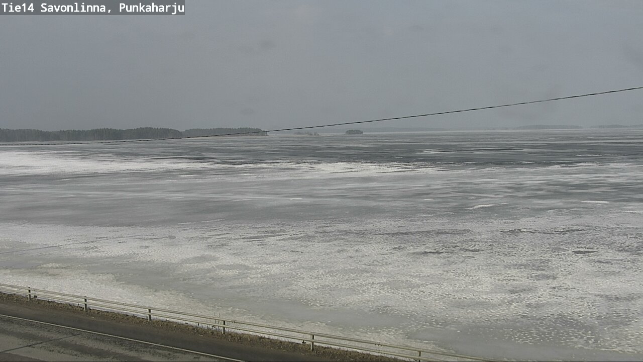 Weather Camera Image Road 14 Savonlinna, Punkaharju, Savonlinna, Etelä-Savo