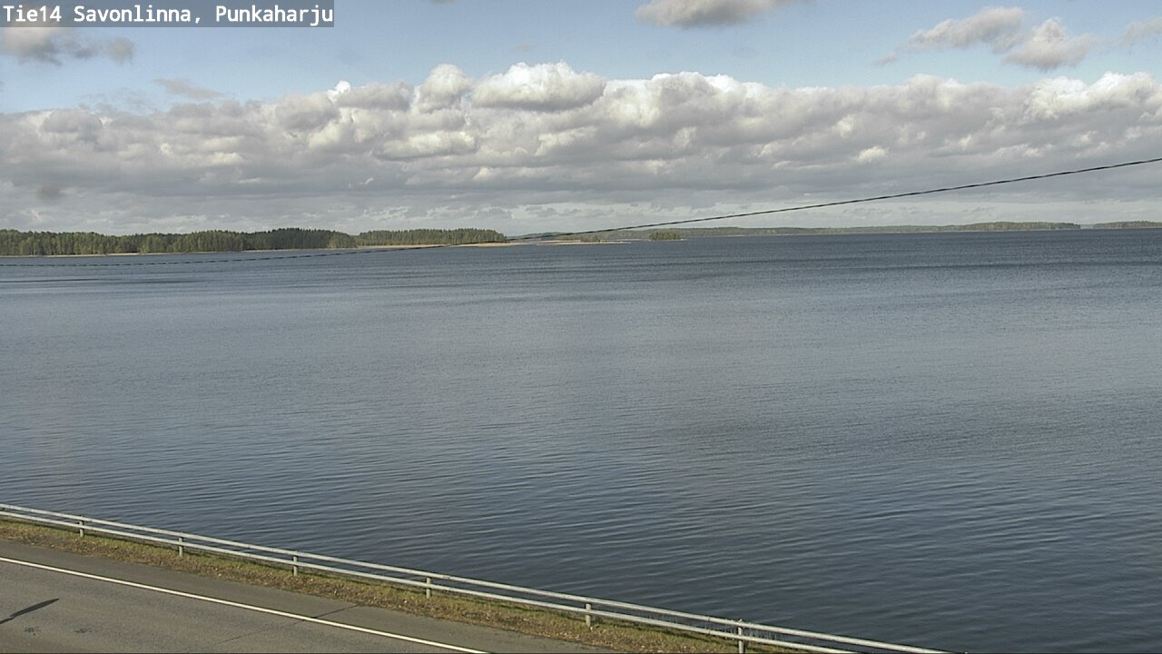 Weather Camera Image Road 14 Savonlinna, Punkaharju, Savonlinna, Etelä-Savo