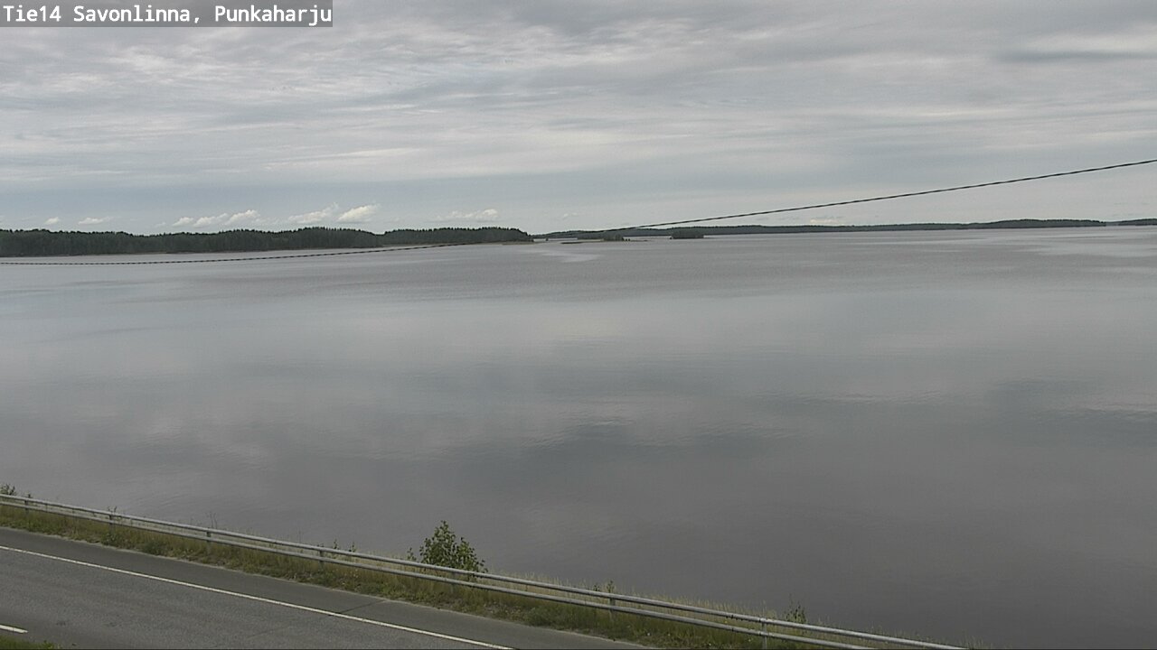 Weather Camera Image Road 14 Savonlinna, Punkaharju, Savonlinna, Etelä-Savo