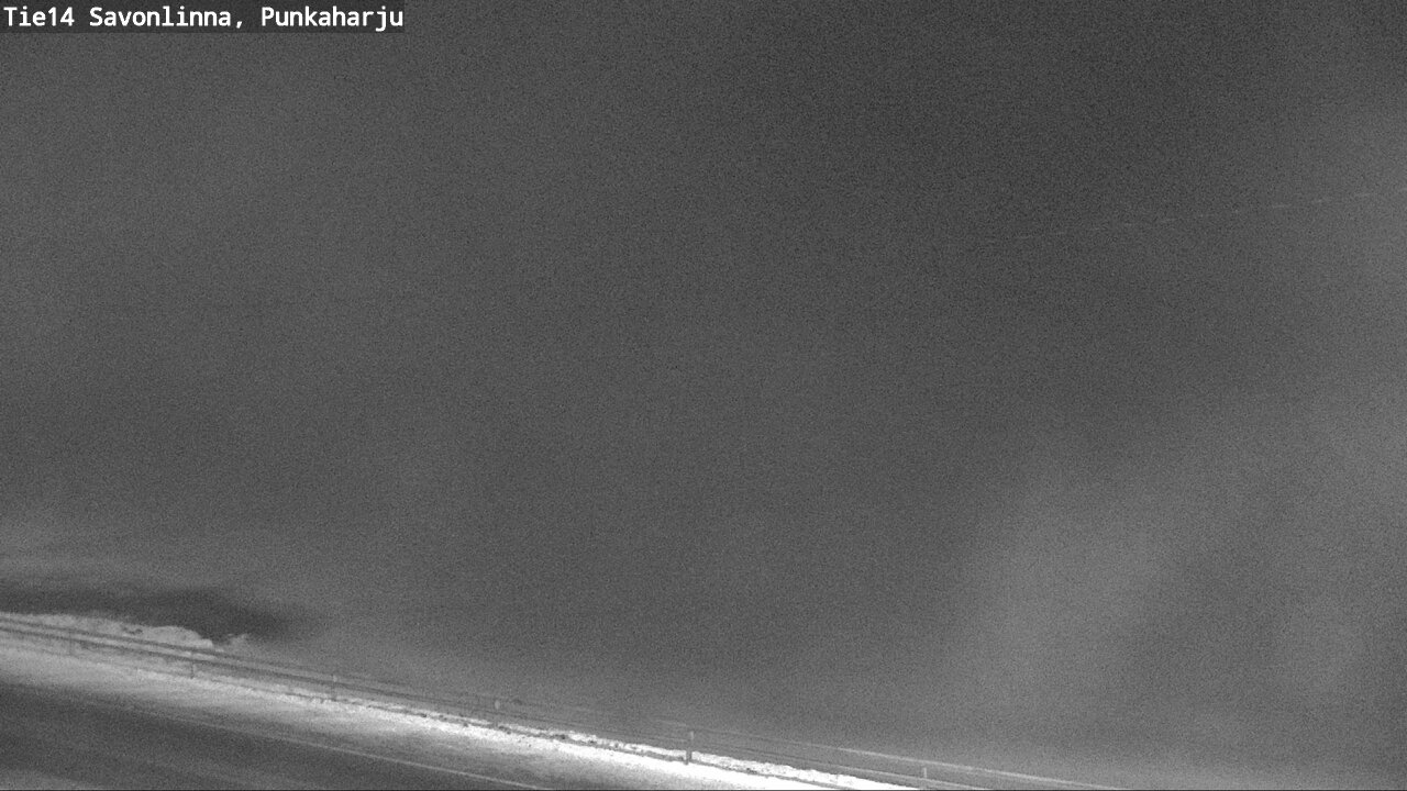 Weather Camera Image Väg 14 Savonlinna, Punkaharju, Savonlinna, Etelä-Savo