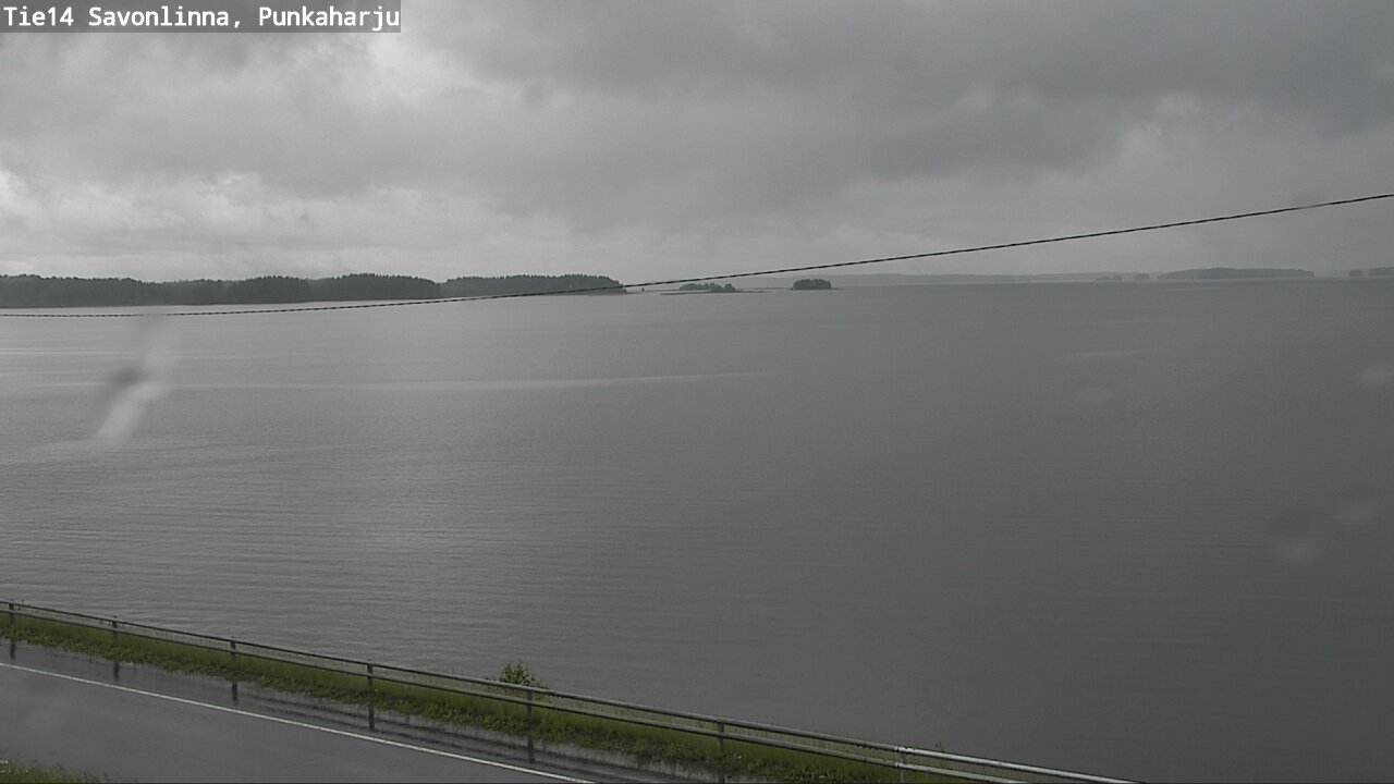 Weather Camera Image Road 14 Savonlinna, Punkaharju, Savonlinna, Etelä-Savo