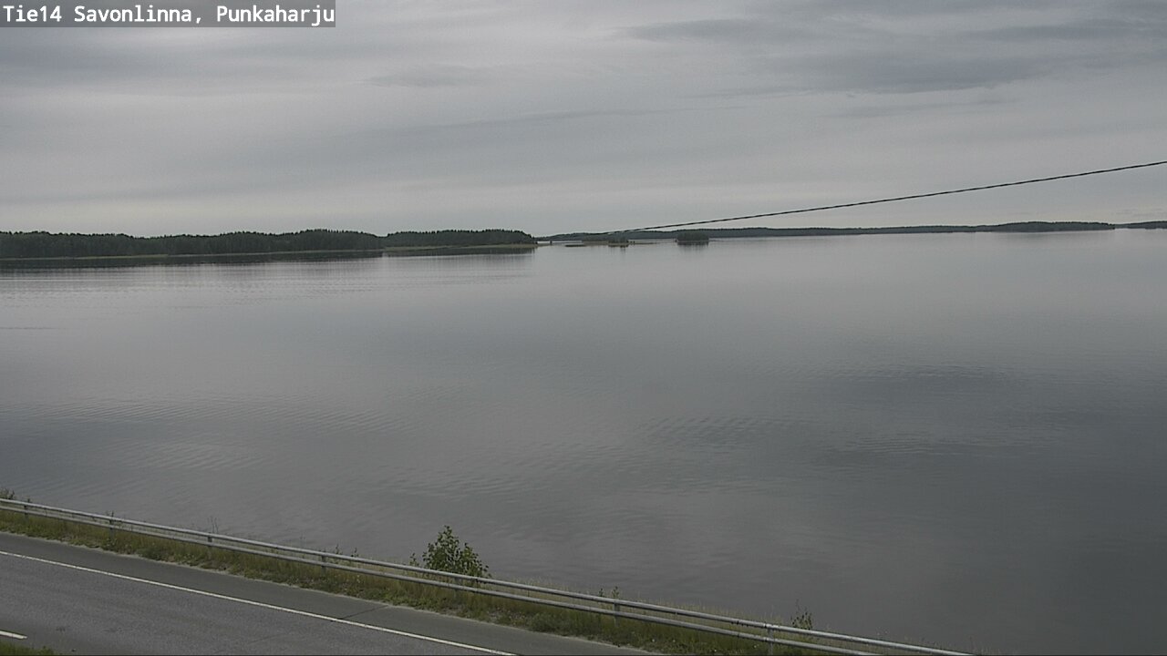 Weather Camera Image Väg 14 Savonlinna, Punkaharju, Savonlinna, Etelä-Savo