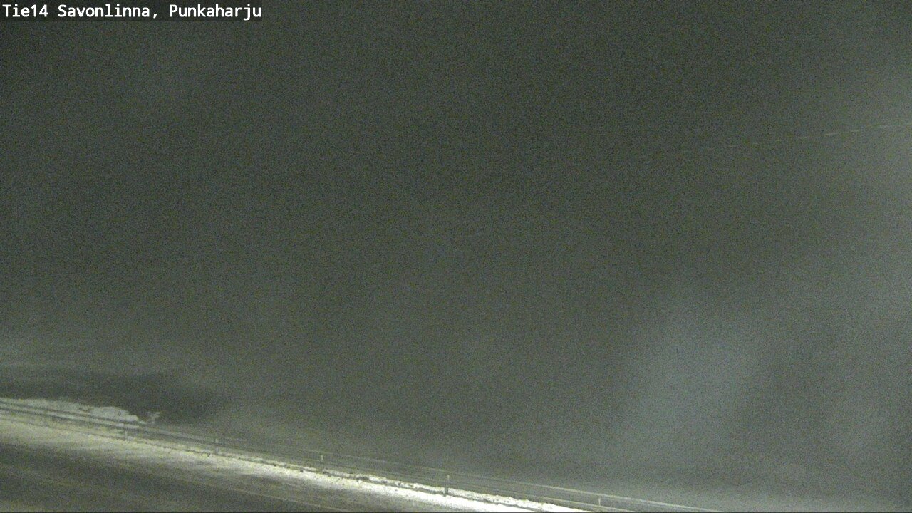 Weather Camera Image Väg 14 Savonlinna, Punkaharju, Savonlinna, Etelä-Savo