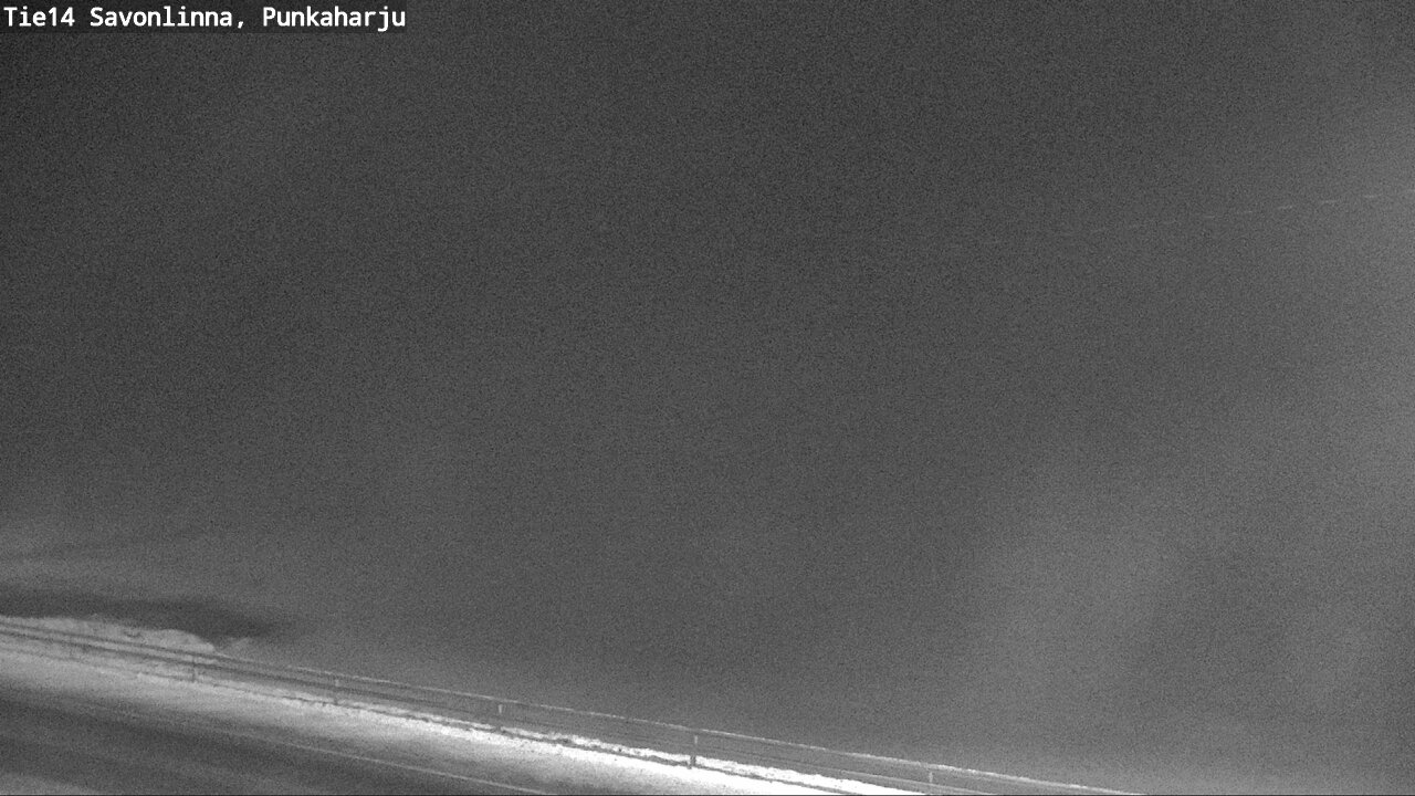 Weather Camera Image Väg 14 Savonlinna, Punkaharju, Savonlinna, Etelä-Savo