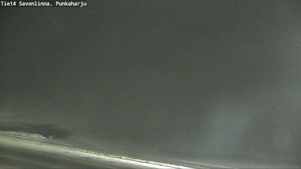 Weather Camera Image Väg 14 Savonlinna, Punkaharju, Savonlinna, Etelä-Savo