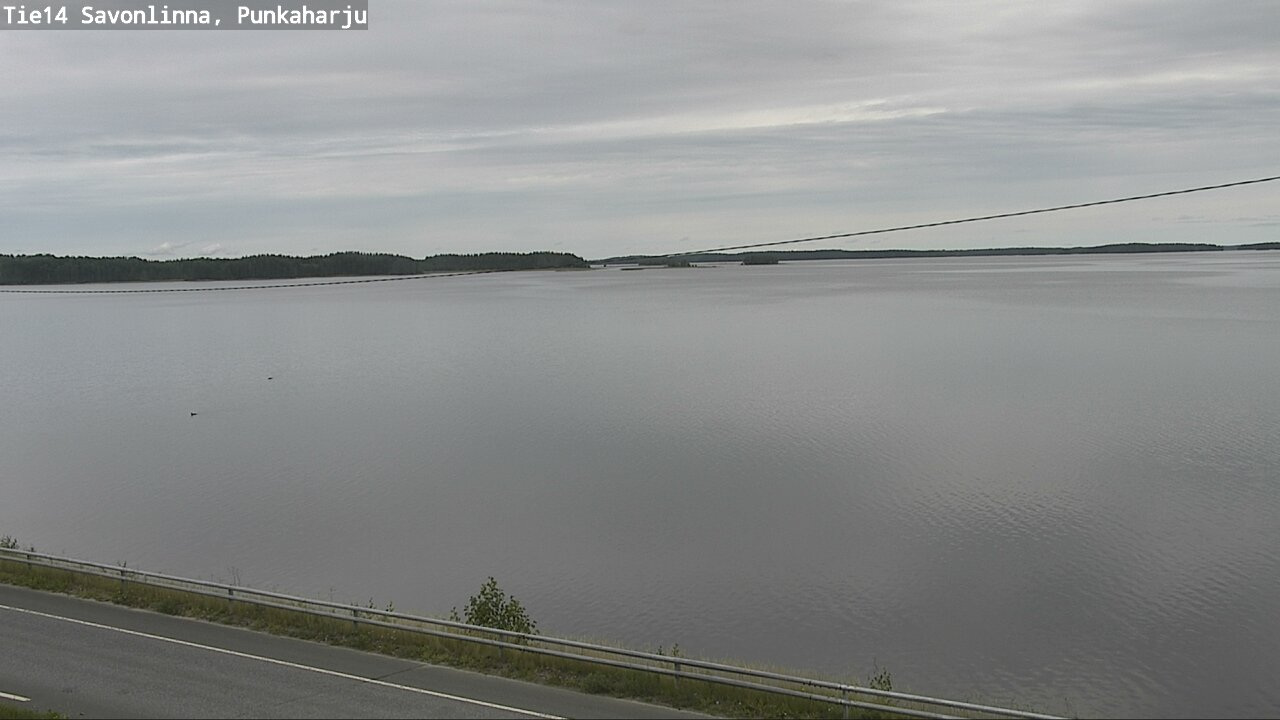 Weather Camera Image Road 14 Savonlinna, Punkaharju, Savonlinna, Etelä-Savo