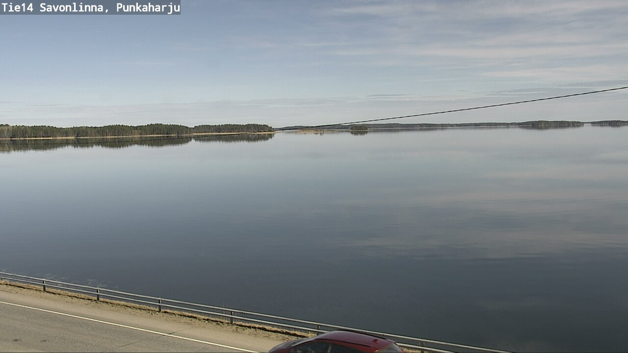 Weather Camera Image Road 14 Savonlinna, Punkaharju, Savonlinna, Etelä-Savo