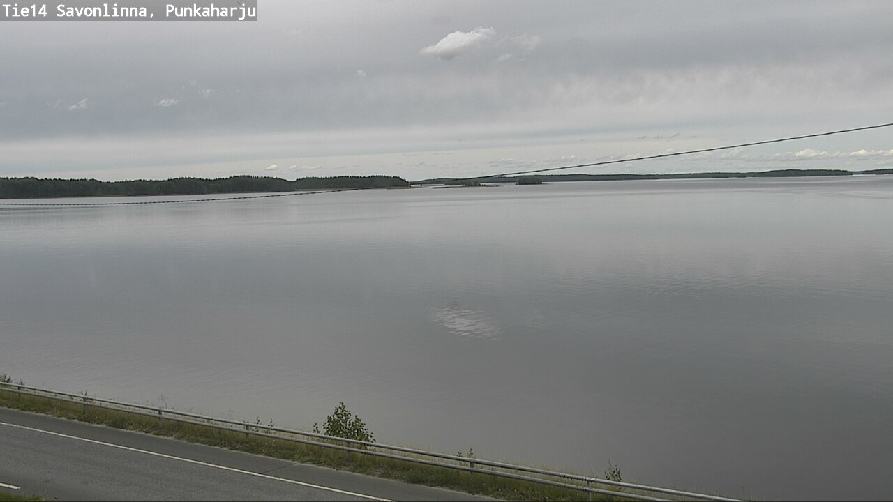 Weather Camera Image Road 14 Savonlinna, Punkaharju, Savonlinna, Etelä-Savo