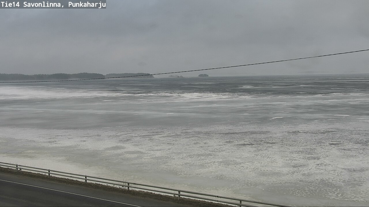 Weather Camera Image Road 14 Savonlinna, Punkaharju, Savonlinna, Etelä-Savo