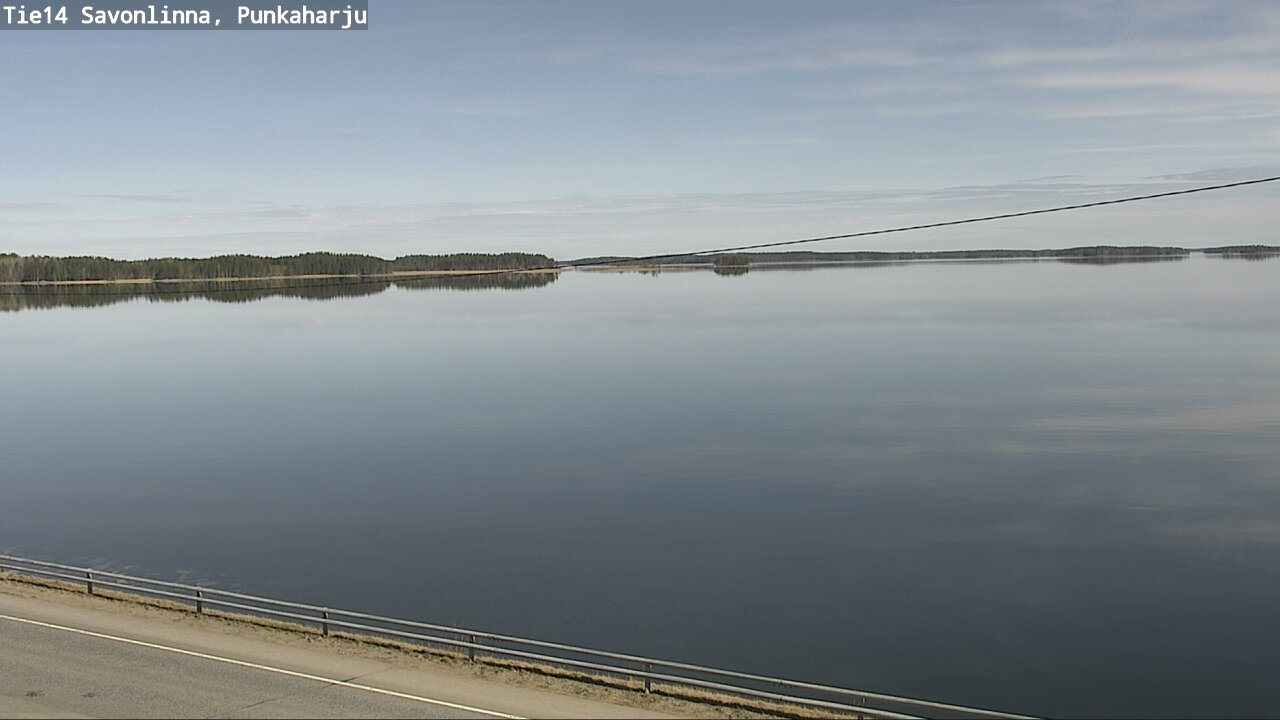 Weather Camera Image Road 14 Savonlinna, Punkaharju, Savonlinna, Etelä-Savo