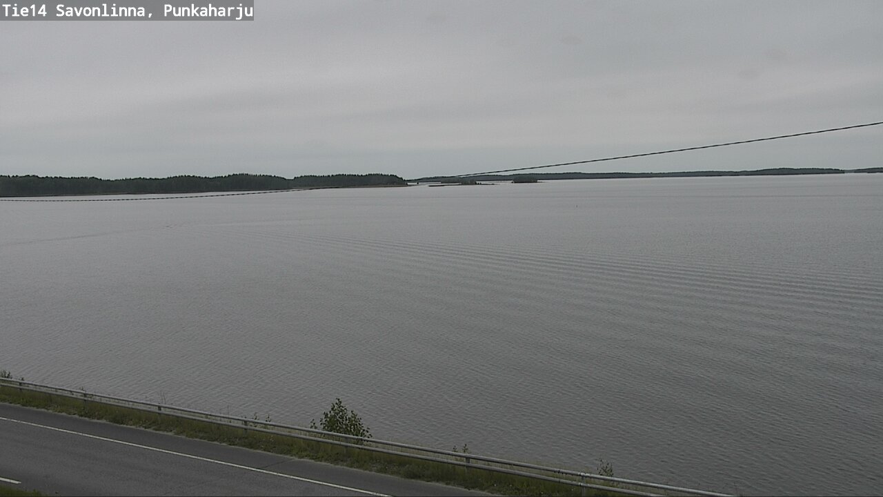 Weather Camera Image Väg 14 Savonlinna, Punkaharju, Savonlinna, Etelä-Savo
