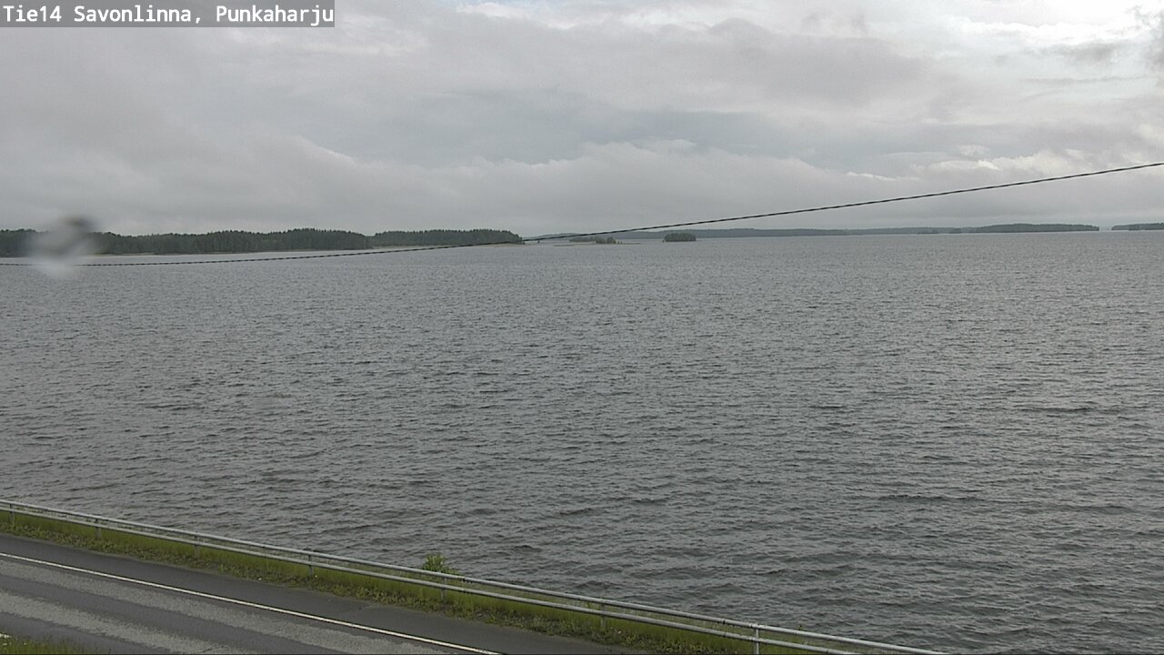 Weather Camera Image Road 14 Savonlinna, Punkaharju, Savonlinna, Etelä-Savo