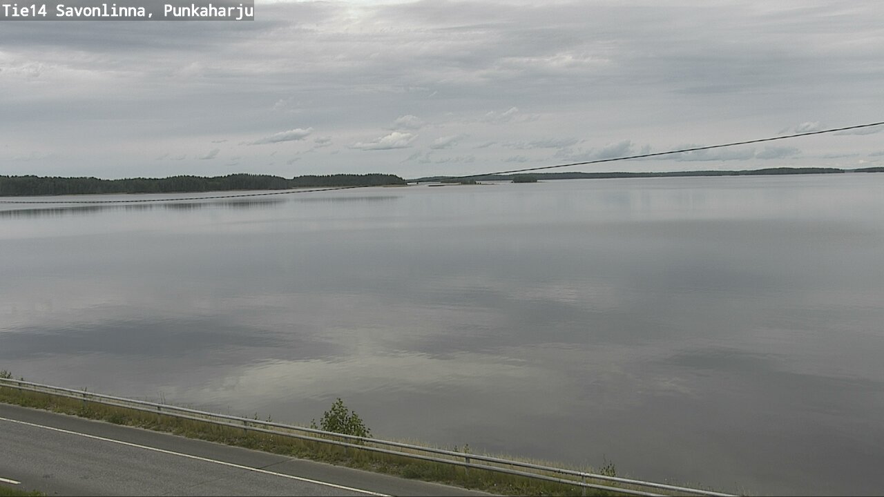 Weather Camera Image Road 14 Savonlinna, Punkaharju, Savonlinna, Etelä-Savo