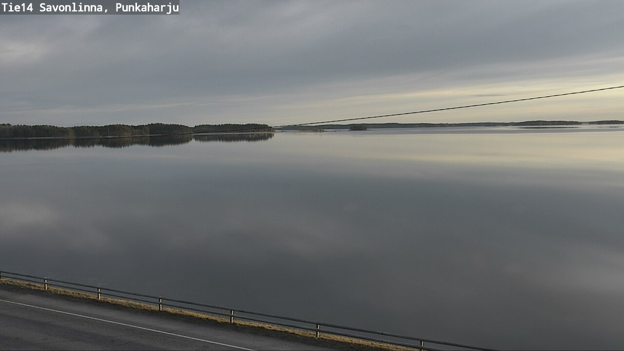 Weather Camera Image Road 14 Savonlinna, Punkaharju, Savonlinna, Etelä-Savo