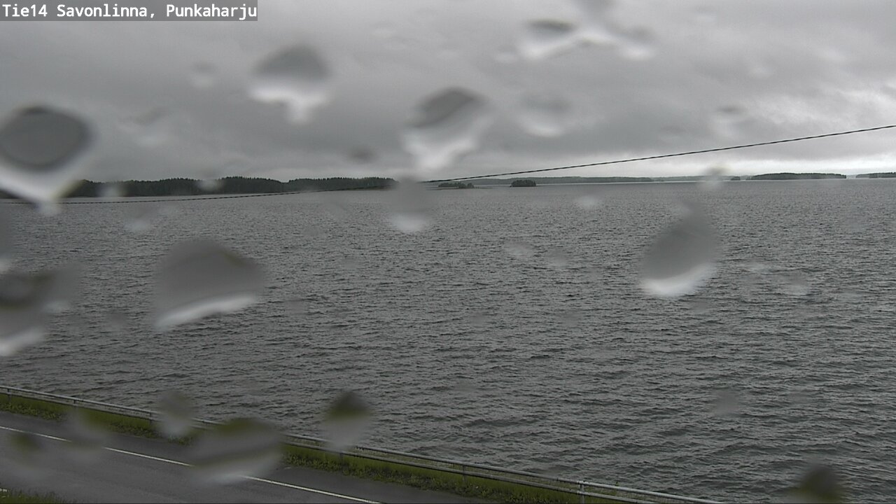 Weather Camera Image Road 14 Savonlinna, Punkaharju, Savonlinna, Etelä-Savo