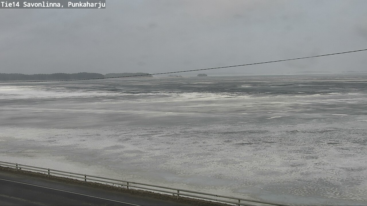 Weather Camera Image Road 14 Savonlinna, Punkaharju, Savonlinna, Etelä-Savo