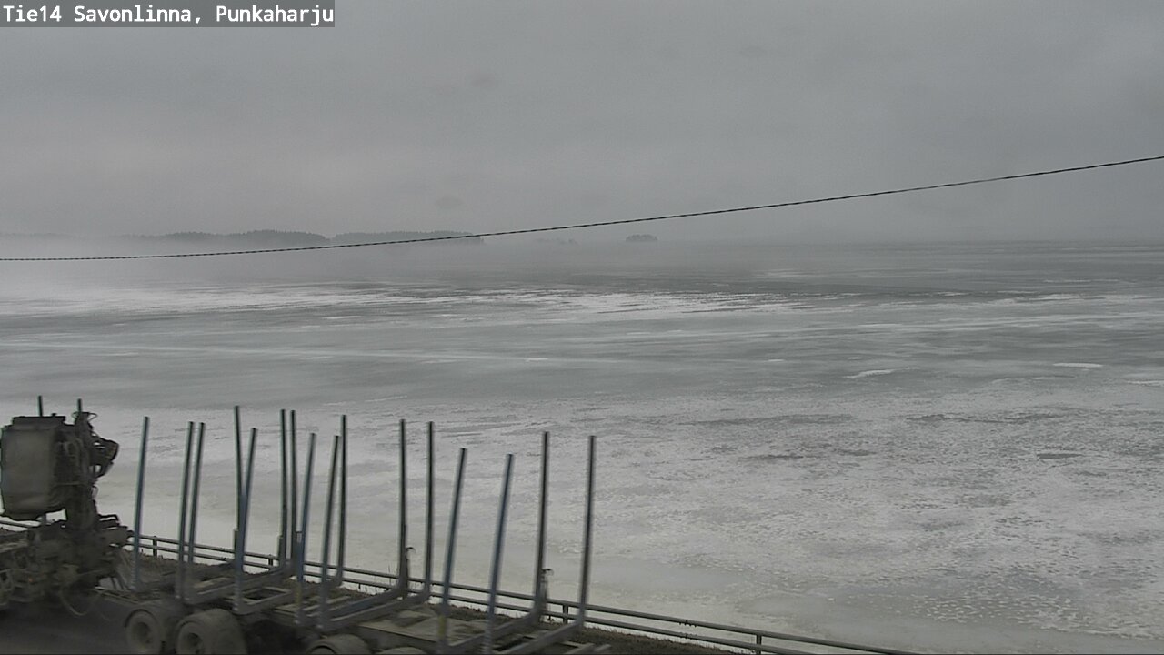 Weather Camera Image Road 14 Savonlinna, Punkaharju, Savonlinna, Etelä-Savo