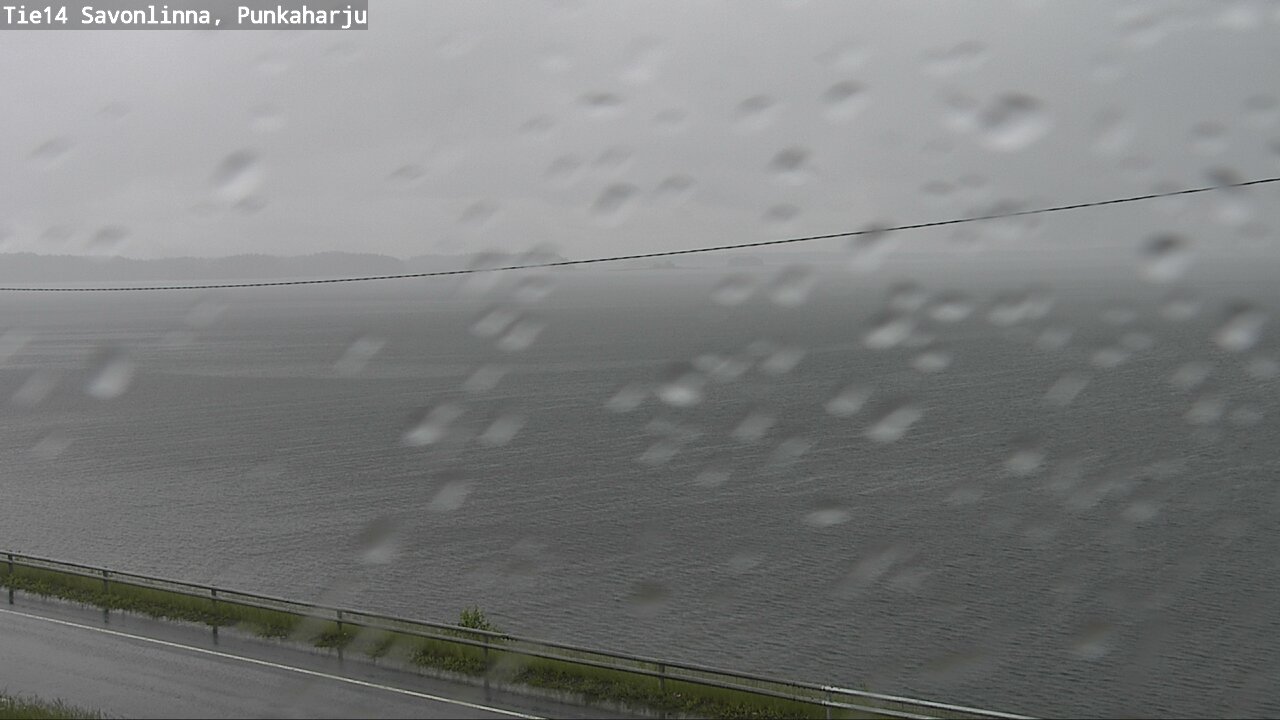 Weather Camera Image Road 14 Savonlinna, Punkaharju, Savonlinna, Etelä-Savo