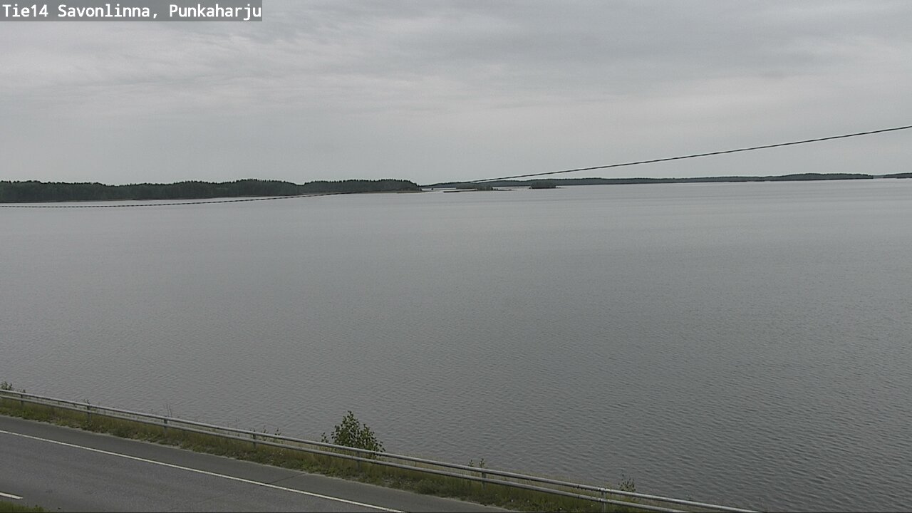 Weather Camera Image Väg 14 Savonlinna, Punkaharju, Savonlinna, Etelä-Savo