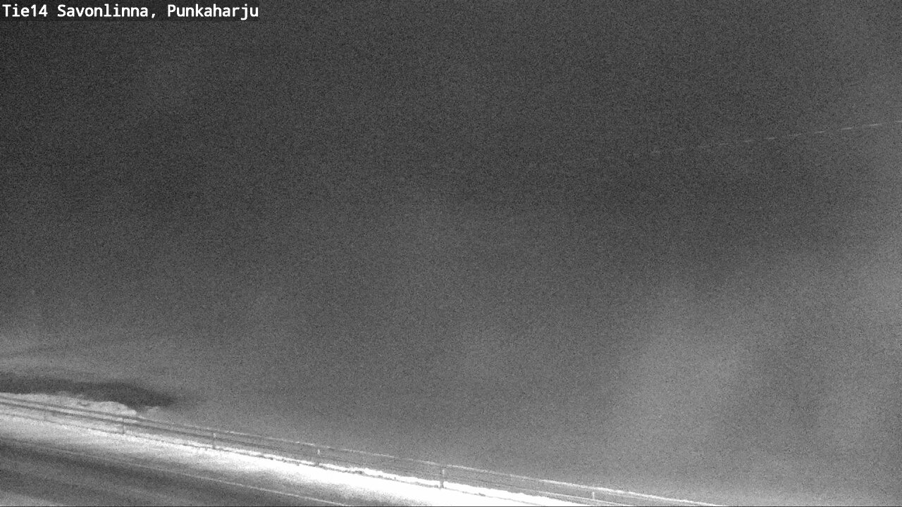 Weather Camera Image Väg 14 Savonlinna, Punkaharju, Savonlinna, Etelä-Savo