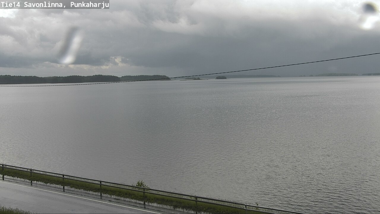Weather Camera Image Road 14 Savonlinna, Punkaharju, Savonlinna, Etelä-Savo
