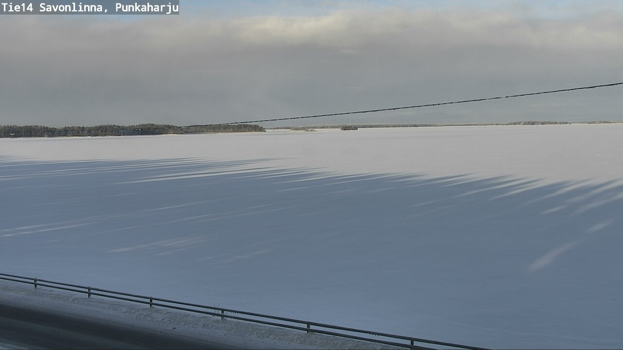 Weather Camera Image Road 14 Savonlinna, Punkaharju, Savonlinna, Etelä-Savo