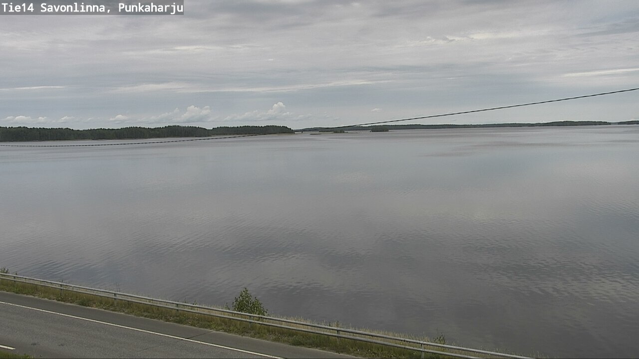 Weather Camera Image Road 14 Savonlinna, Punkaharju, Savonlinna, Etelä-Savo