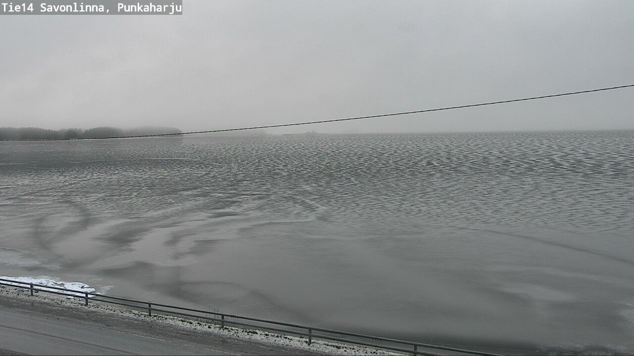 Weather Camera Image Väg 14 Savonlinna, Punkaharju, Savonlinna, Etelä-Savo