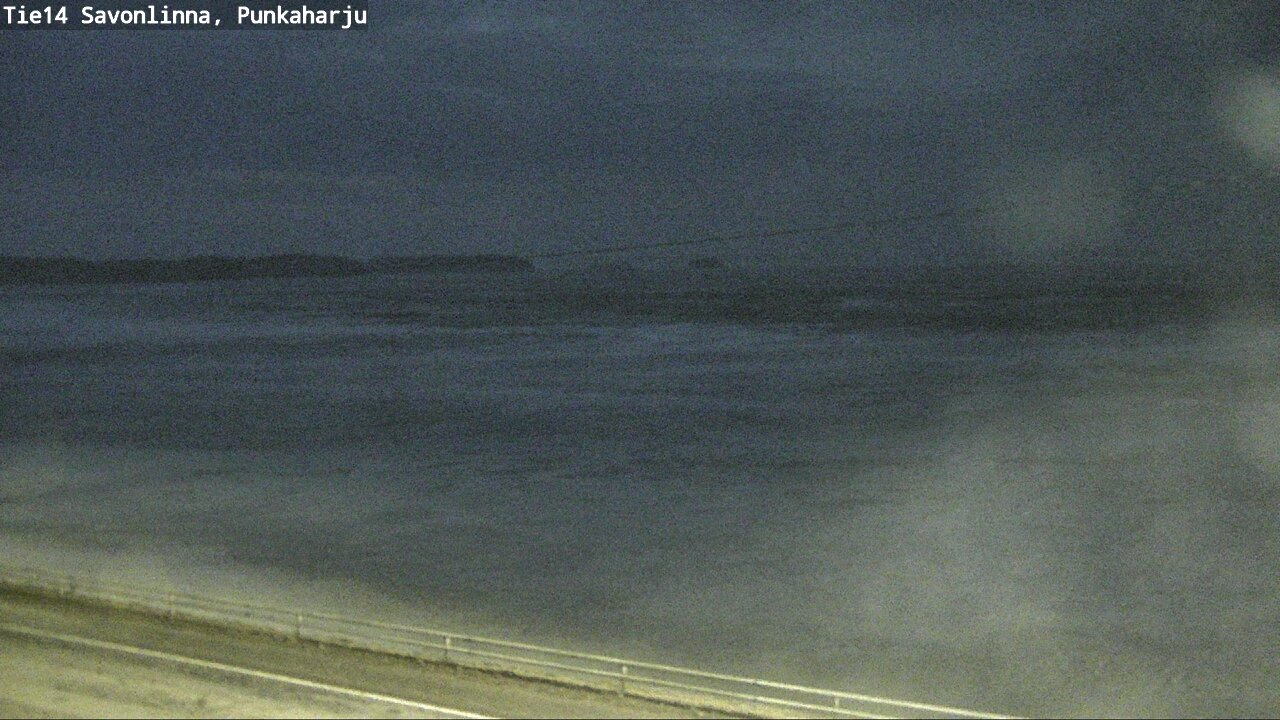 Weather Camera Image Väg 14 Savonlinna, Punkaharju, Savonlinna, Etelä-Savo