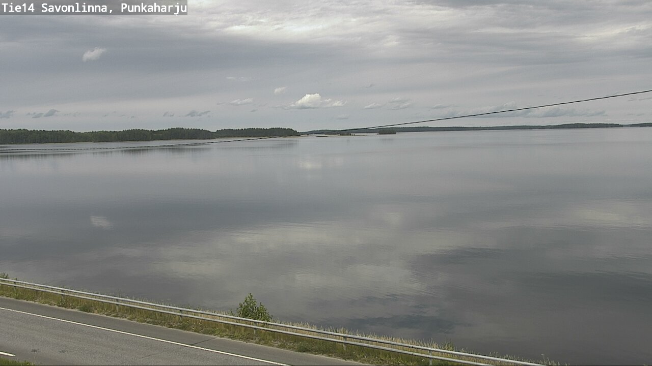 Weather Camera Image Road 14 Savonlinna, Punkaharju, Savonlinna, Etelä-Savo